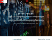 Tablet Screenshot of investor.capps.com